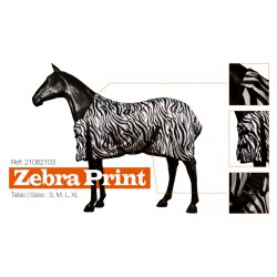 Manta Verano Zebra Print