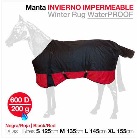 Manta Invierno Impermeable 600D