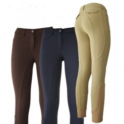 TYTUOO Pantalones de equitación para mujer y equitación con bolsillos 